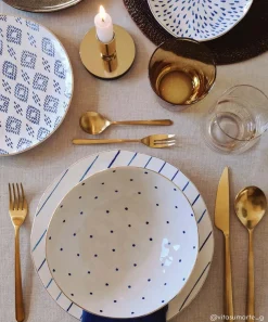 Assiette àdessert en porcelaine Ø 21 cm ELEGANCE – VersA