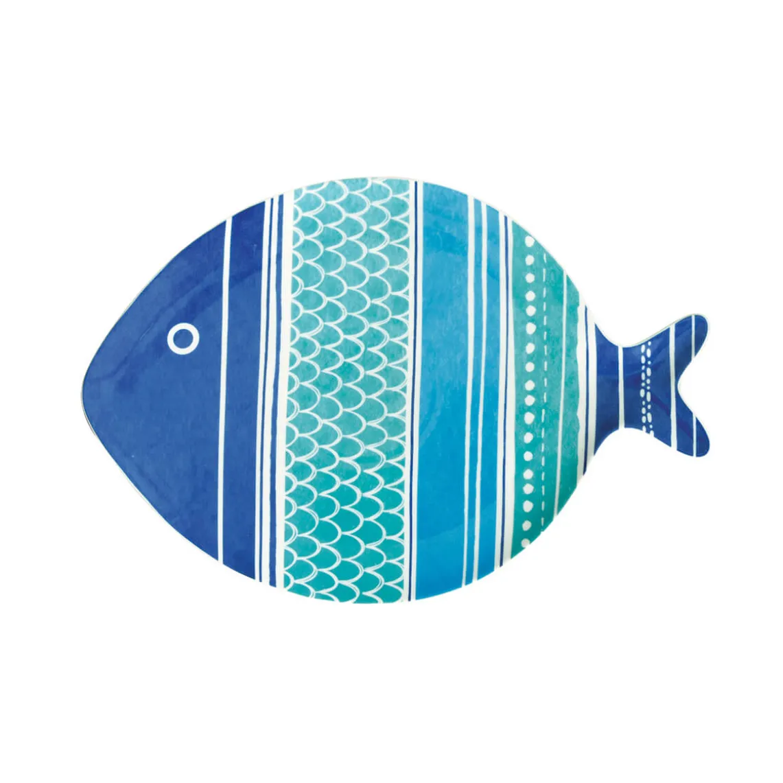 Assiette en porcelaine de 27×19 cm SEA FRIENDS – versColor 3