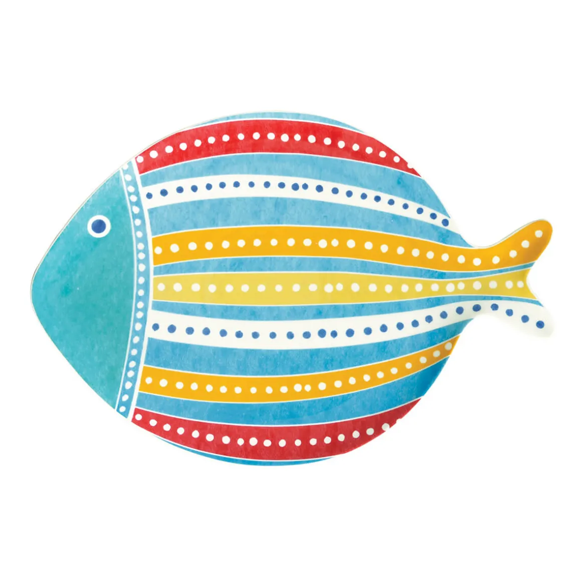 Assiette en porcelaine de 31×21,5cm SEA FRIENDS – versColor 2