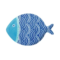 Assiette en porcelaine de 30x7cm SEA FRIENDS – versColor 1