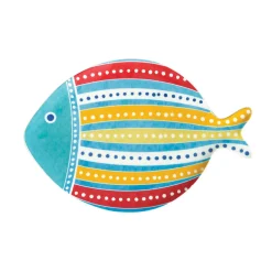 Assiette en porcelaine de 30x7cm SEA FRIENDS – versColor 1