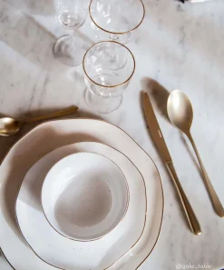 Coffret de 6 bols en porcelaine Ø 12 cm A WHITE