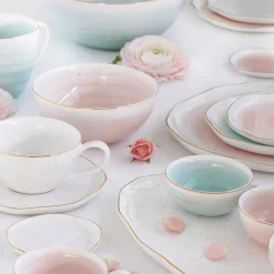 Coffret de 6 bols en porcelaine Ø 9,5 cm GREEN