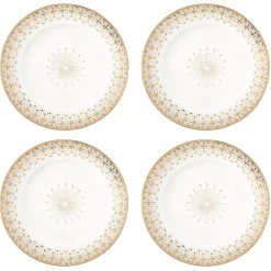 Ensemble de 4 assiettes à dessert FESTIVE
