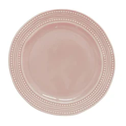 Ensemble de 6 assiettes en porcelaine de Ø 26,5 cm LIGHT PINK