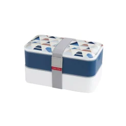 Porte-repas avec 2 compartiment GEOMETRIC1