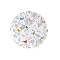 Set de vaisselle 18 pcs FLEURS ET PAPILLONS