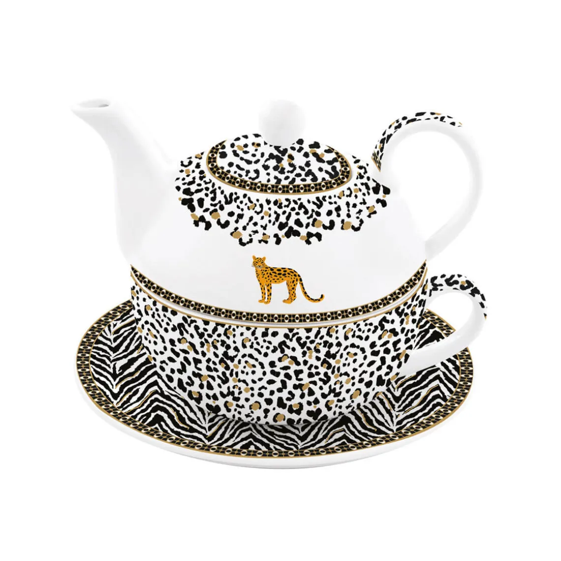 Théière «tea for one» en porcelaine de 350 ml Atmosphere SAVANA